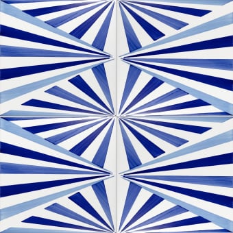 Carreau Bauhaus Blu Tipo 11