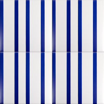 Bauhaus Blu Tipo 13 Tile