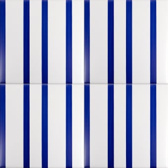 Bauhaus Blu Tipo 13 Tile