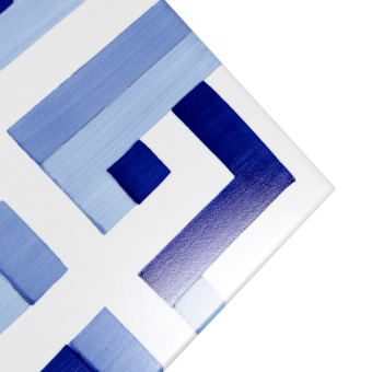 Fliese Bauhaus Blu Tipo 14 Artistico Tipo 14 Mavi Ceramica