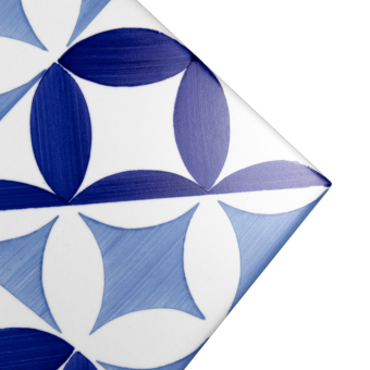 Bauhaus Blu Tipo 4 Tile Artistico Tipo 4 Mavi Ceramica