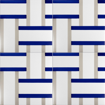 Bauhaus Tortora Tipo 12 Tile Artistico Tipo 12 Mavi Ceramica