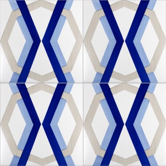 Baldosa Bauhaus Tortora Tipo 18