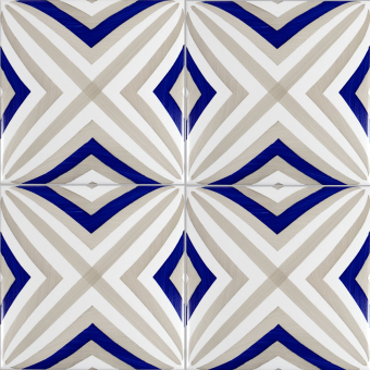Fliese Bauhaus Tortora Tipo 2 Artistico Tipo 2 Mavi Ceramica