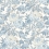 Papier peint Summer Peony GP & J Baker Blue BW45095.1
