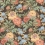 Papier peint Summer Peony GP & J Baker Charcoal/Jewel BW45095.8