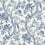 Eltham Wallpaper GP & J Baker Indigo BW45094.5