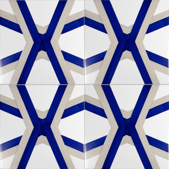 Fliese Bauhaus Tortora Tipo 7 Artistico Tipo 7 Mavi Ceramica