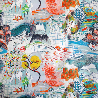 Manaka Fabric Multicolore Lalie Design