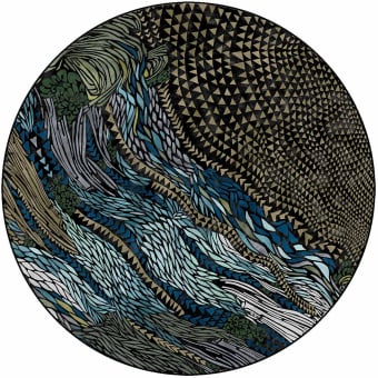Tappeti Wild Vibrations rond