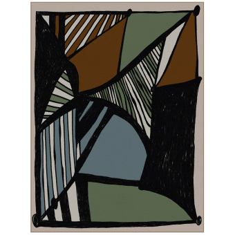 Rhythm And Lines Rug