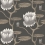 Papel pintado Summer lily Cole and Son Noir 95/4026