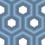 Hicks' Grand Wallpaper Cole and Son Bleu 95/6035