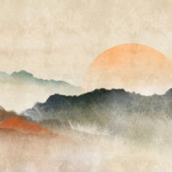 Papier peint panoramique Akaishi