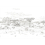 Papeles pintados Vallée du Rift gris Isidore Leroy 450x330 cm - 9 tiras - Piezas ABC A-B-C