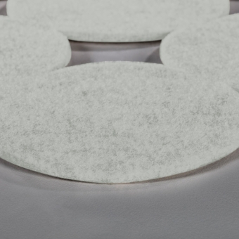 Modern Circles Acoustical Wallcovering