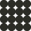 Murales acústicos Modern Circles York Wallcoverings Midnight QWS1017