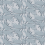Sanza Fabric Little Cabari Bleu TI-LIN-134/5-SAN-BLE