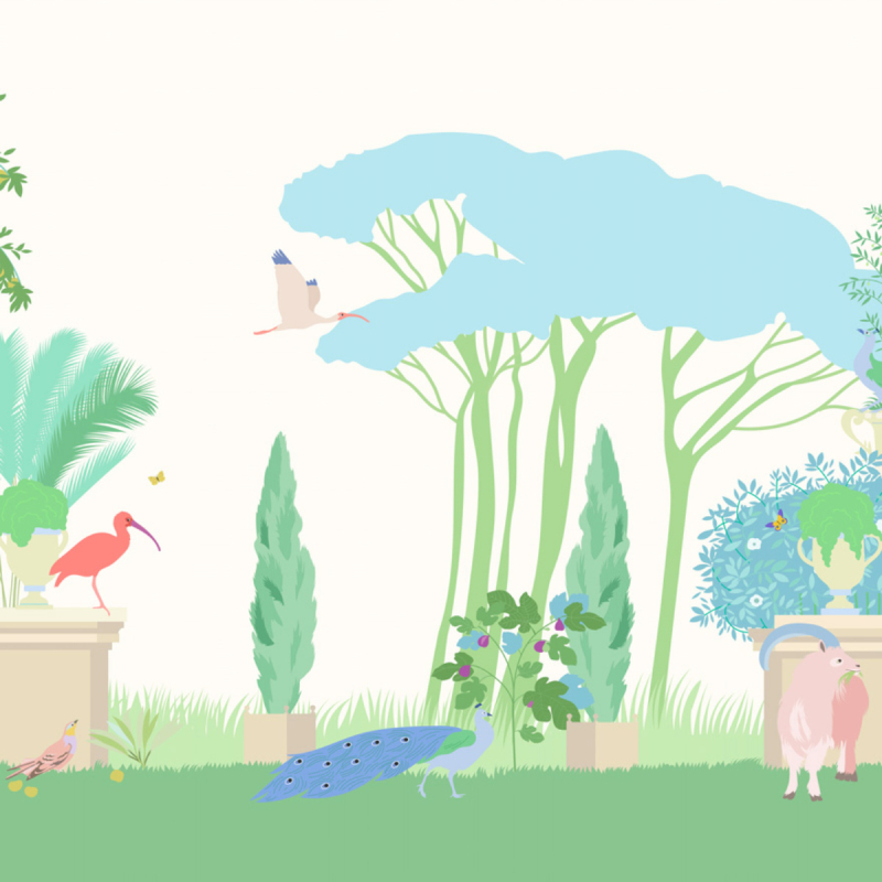 Panoramatapete Villa Ada Little Cabari