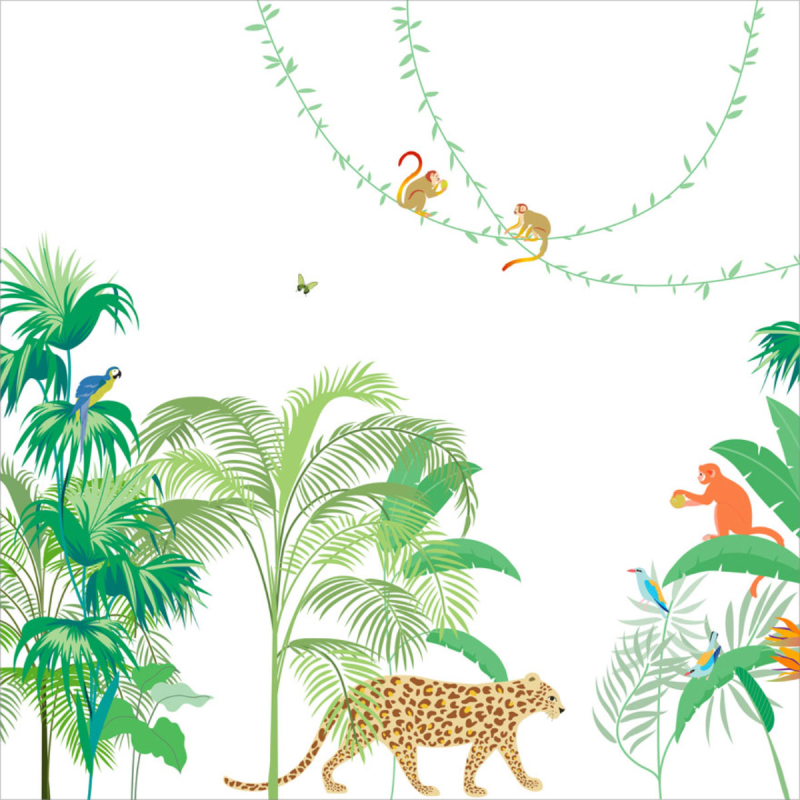 Jungle Panel Little Cabari