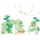 Jungle Panel Little Cabari 450x330 cm - 9  lés - Parties ABC DM-ST-H330X450-JUN-VER