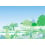 Papier peint panoramique Jardin du Luxembourg Vert Little Cabari 450x330 cm - 9  lés - Parties ABC DM-ST-H330X450-JAR-VER