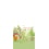 Papier peint panoramique Botanique Vert Little Cabari 150x330 cm - 3 lés - Partie B DM-ST-H330X150-BOT-VER-B