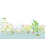 Papeles pintados Botanique rosa Little Cabari 450x330 cm - 9 tiras - Piezas ABC DM-ST-H330X450-BOT-ROS