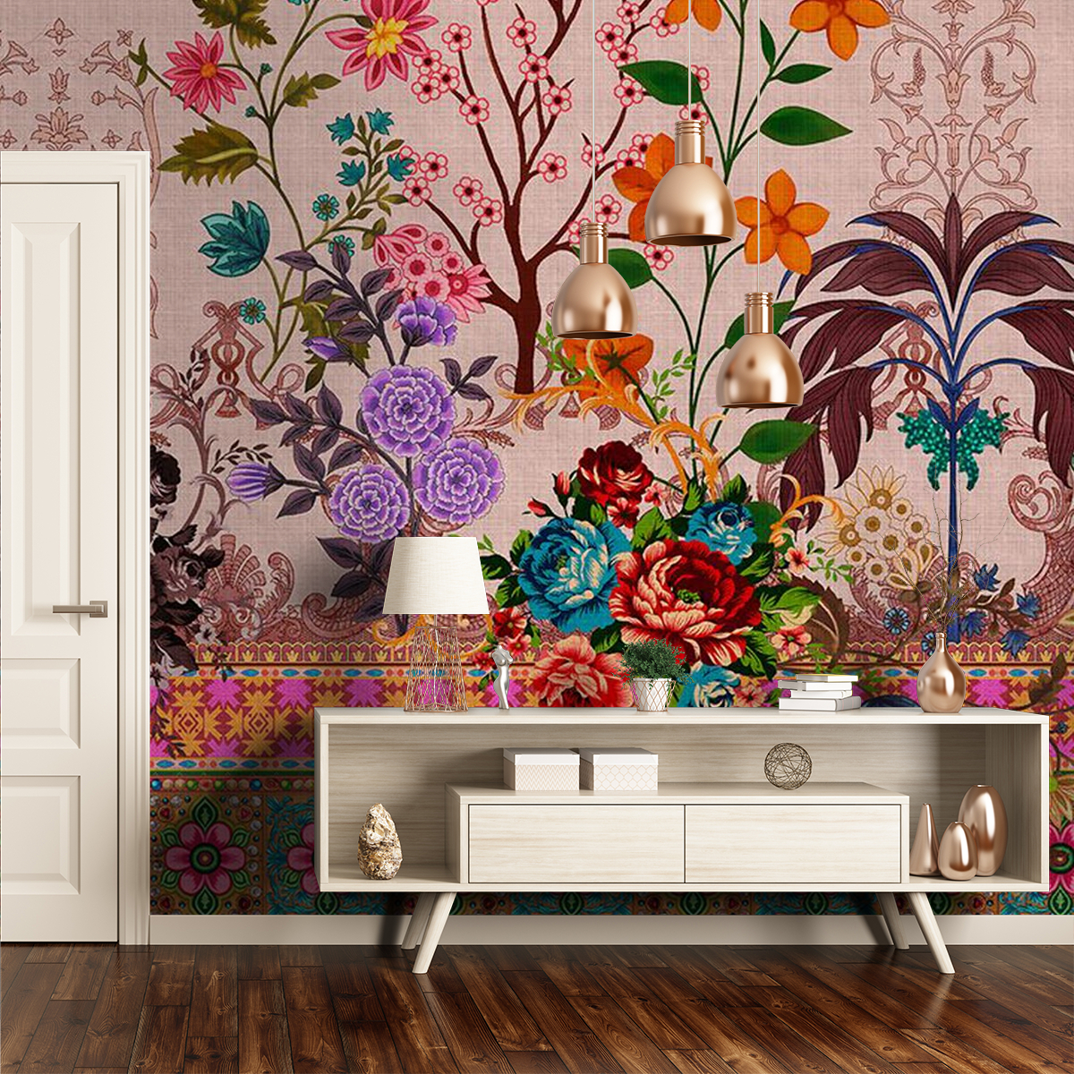 Oriental wallpaper  Exotic patterns from Japan, China & Arabia