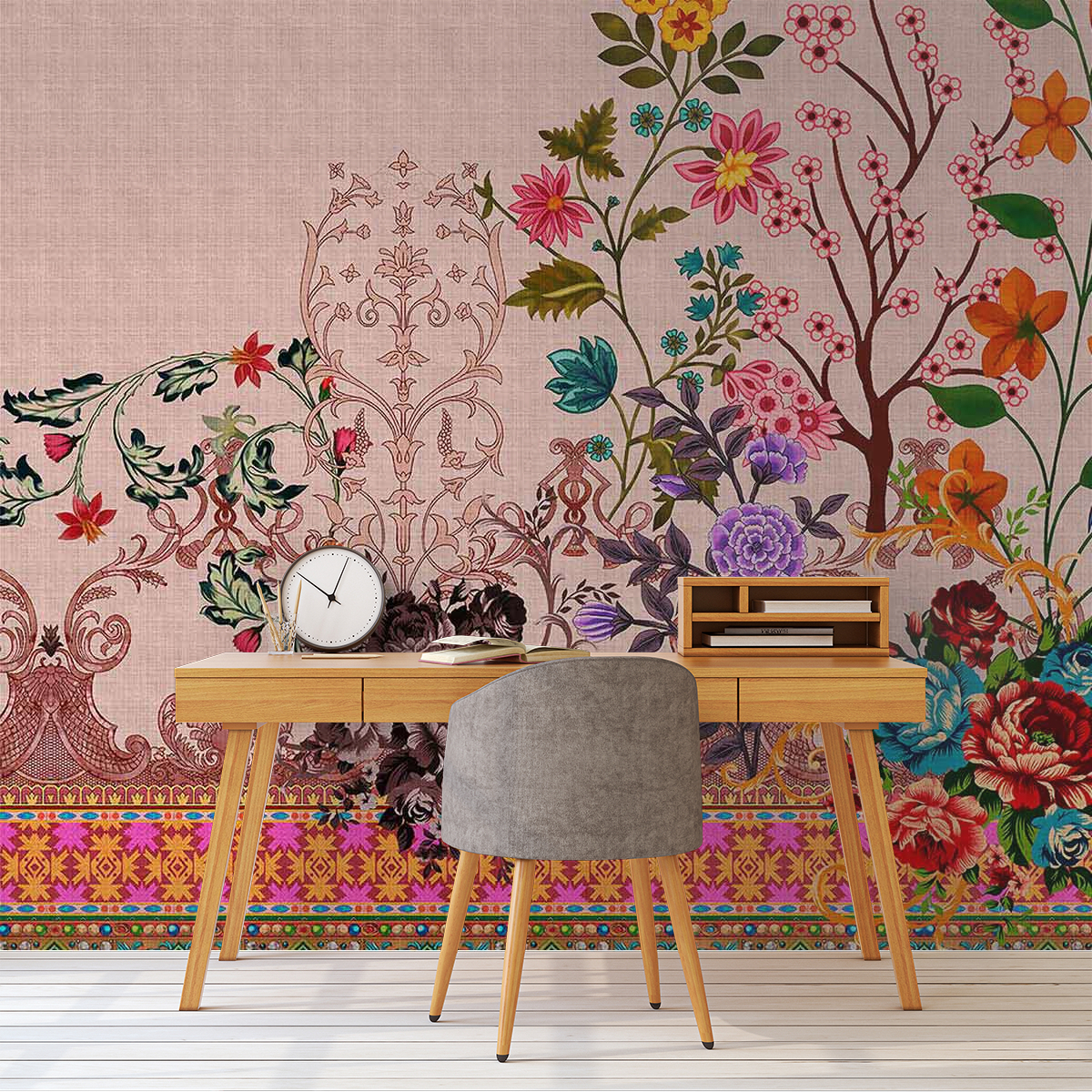 Oriental wallpaper  Exotic patterns from Japan, China & Arabia