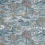 Stand Wood Wallpaper Zoffany Teal/Velvet Blue ZDAR312855