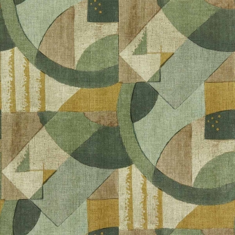 Tapete Abstract 1928 Antique Olivine Zoffany