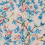 Caverley Wallpaper Sanderson Rose/French Blue DOSW217035