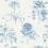 Carta da parati Etchings & rosas Sanderson China blue DOSW217052