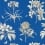 Carta da parati Etchings & rosas Sanderson French blue DOSW217053