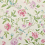 Carta da parati Porcelain Garden Sanderson Magenta/Leaf Green DCAVPO104