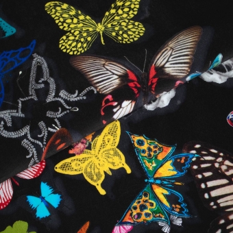 Butterfly Parade Velvet Oscuro Christian Lacroix