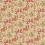 Madagascar Fabric Sanderson Gold/Red DPEMMA201