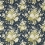 Stapleton Park Fabric Sanderson Navy/Olive DOSF226889