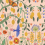 Papeles pintados panorámico Campagne Etoffe.com x Kate Merritt Multicolore campagne-mul