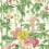 Papier peint Bamboo & Birds Sanderson Scallion Green DWAW217130