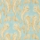 Papel pintado Voyaging Koi Sanderson Clear Sky/Persimmon DWAW217115