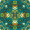 Papel pintado Emerald Forest Clarke and Clarke Teal W0129/05