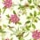 Papier peint Pink Lotus Clarke and Clarke Ivory W0132/02
