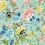 Papier peint Sapphire Garden Clarke and Clarke Minéral W0133/02