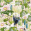 Waterlily Wallpaper Clarke and Clarke Blush W0137/01