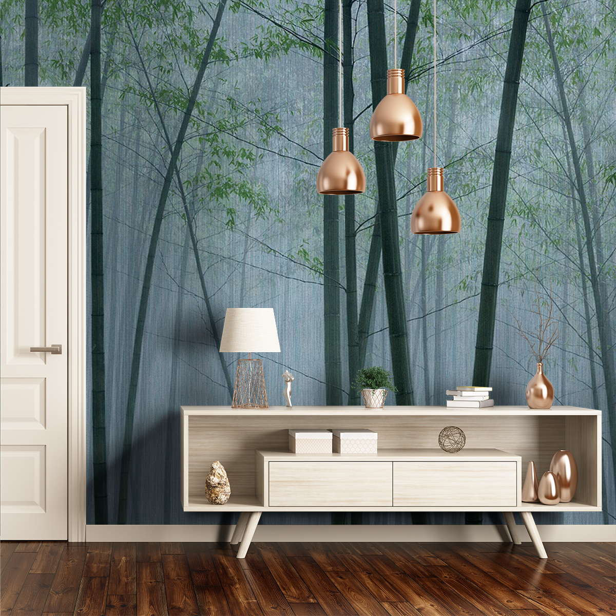 In The Bamboo Panel - Walls by Patel