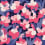 Papier peint panoramique Femmes Fleurs Etoffe.com x Claire Prouvost Bleu/Rose femmesfleurs-ble