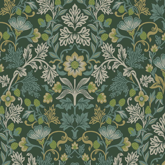 Papier peint Floral Damas - Posy