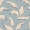Carta da parati Rustic Leaves - Twist Eijffinger Blue 318052
